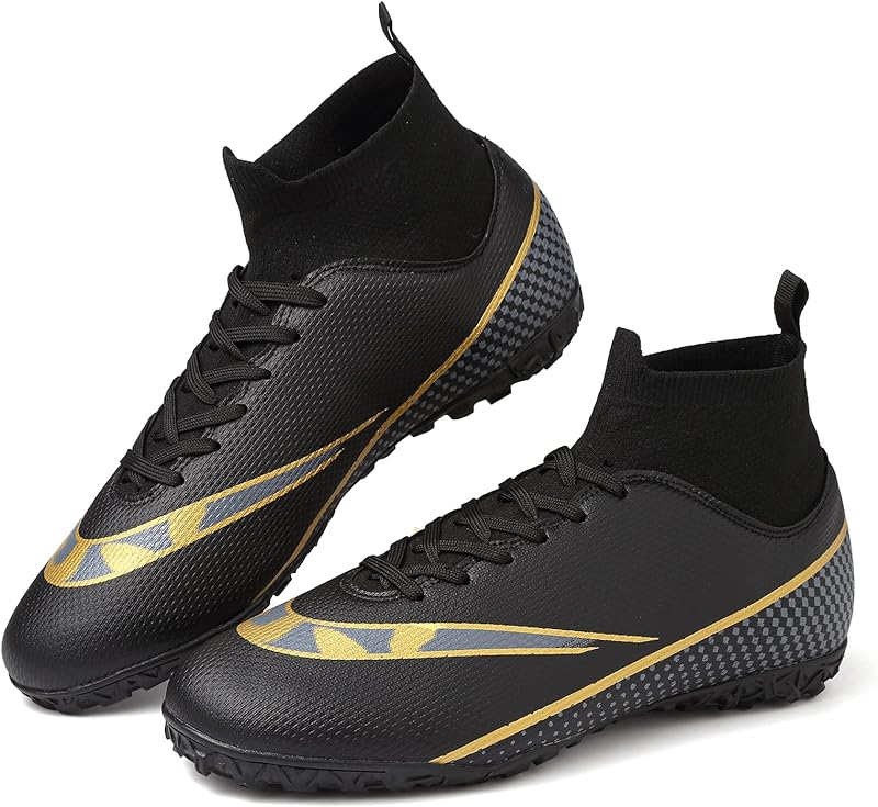 Soccer Cleats Mens Women Outdoor Soccer Shoes for Big Boy AG TF
