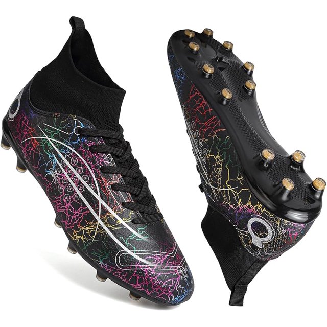 Soccer Cleats Mens Women Soccer Shoes for Big Boy AG TF