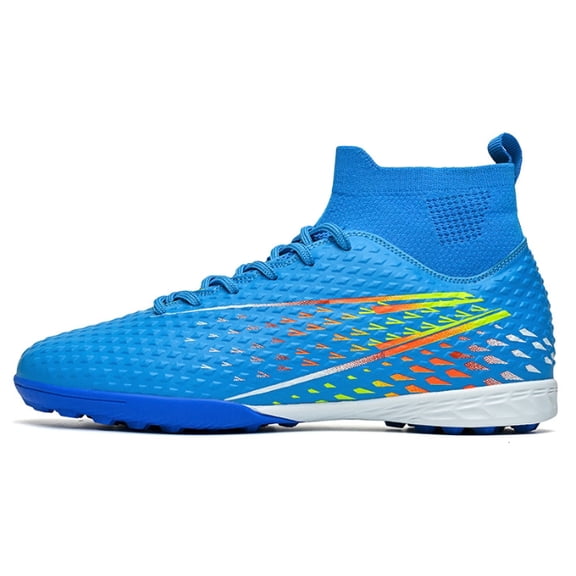 Soccer Cleats for Mens Womens Indoor Soccer Shoes Unisex Baseball Turf Shoes Youth Rugby Shoes Adult AG FG TF Football Boots Wide Training Sneaker