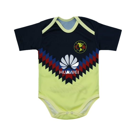 Soccer Club America Jersey Baby Bodysuit America Traje de Bebe Estadio Azteca