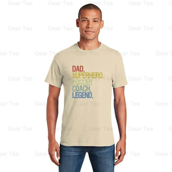 Soccer Coach Dad, Funny, Football, Sport, World Cup, Father, Team, Trainer, Mentor T-Shirt Unisex, up to 5XL