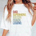 thumbnail image 1 of Soccer Coach Dad, Funny, Football, Sport, World Cup, Father, Team, Trainer, Mentor T-Shirt Unisex, up to 5XL, 1 of 3