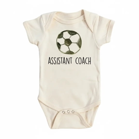 Soccer Coach Newborn Baby Bodysuit