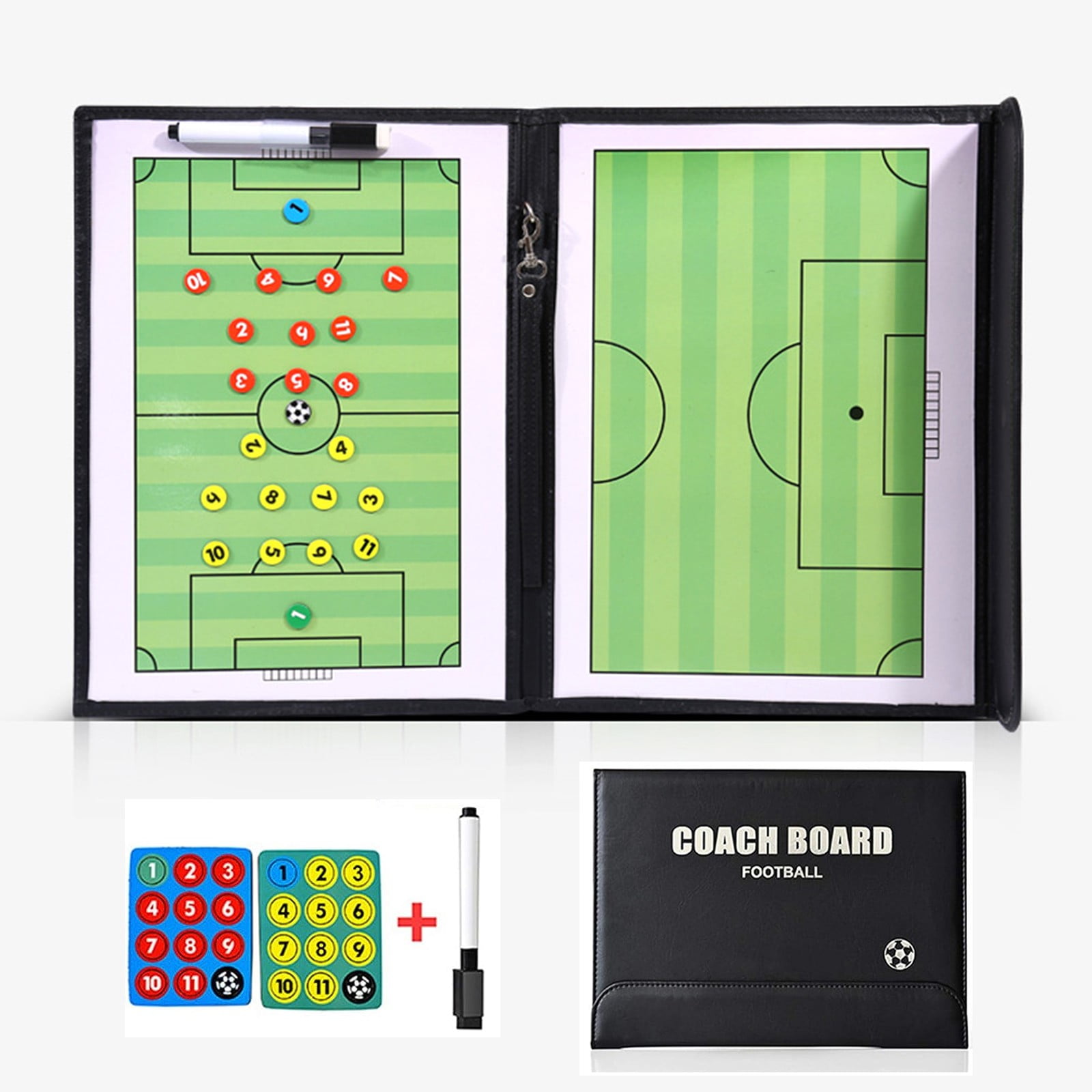 Soccer Coaches Tactics Board Football Clipboard Strategy