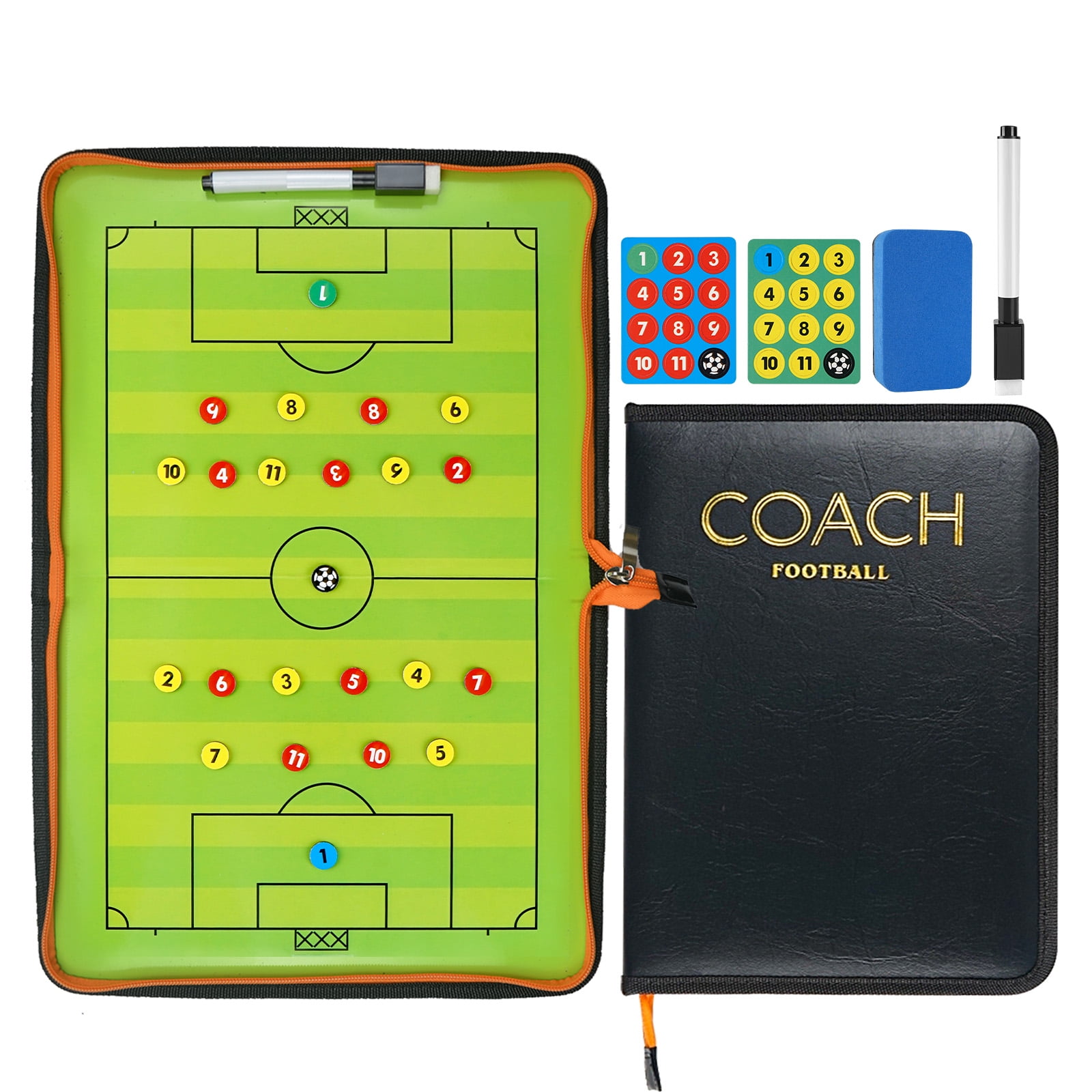 Soccer Coaching Board, FantasyDay Portable Magnetic Football Coach ...