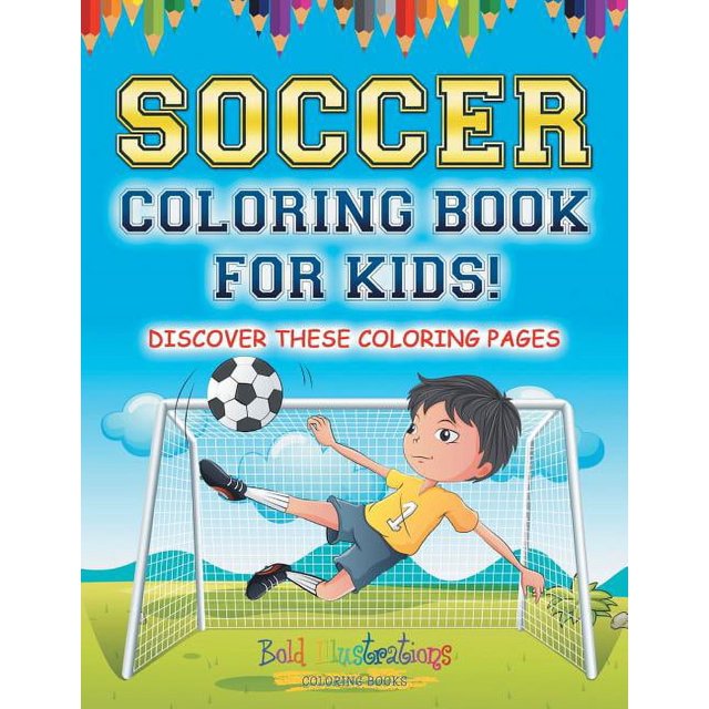 Soccer Coloring Book For Kids! (Paperback) - Walmart.com