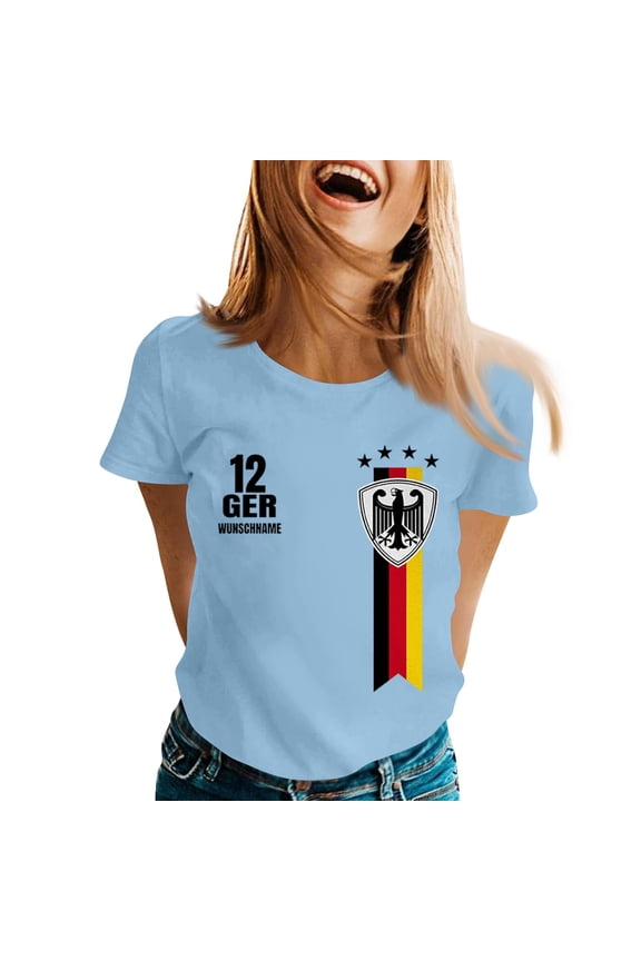 Soccer Cup Shirt Women 2026 Spain Football Shirts Match Game Day Tshirt Soccer Fans Short Sleeve Tee Tops