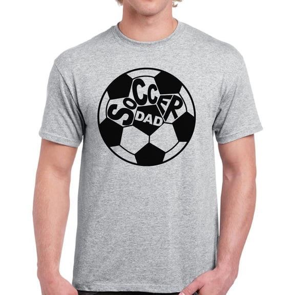 Soccer Dad Black Print Men T-Shirt Funny Dad Gifts - S M L XL 2XL 3XL 4XL 5XL - Graphic Tee