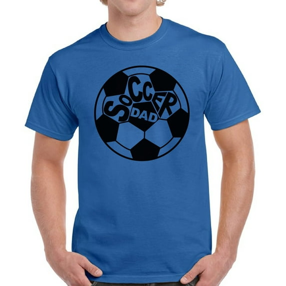 Soccer Dad Black Print Men T-Shirt Funny Dad Gifts - S M L XL 2XL 3XL 4XL 5XL - Graphic Tee