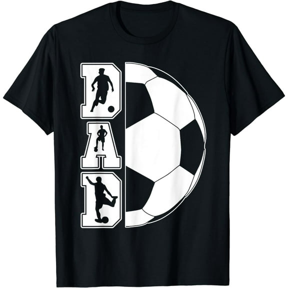 Soccer Dad Funny Fathers Day Vintage Style T-Shirt