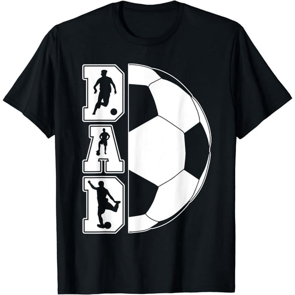 Soccer Dad Funny Fathers Day Vintage Style T-Shirt
