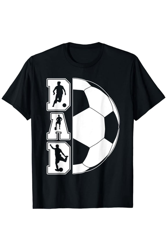 Soccer Dad Funny Fathers Day Vintage Style T-Shirt