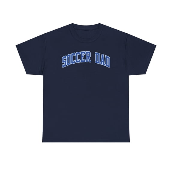 Soccer Dad Shirt Gifts Tshirt Crew Neck Short Sleeve