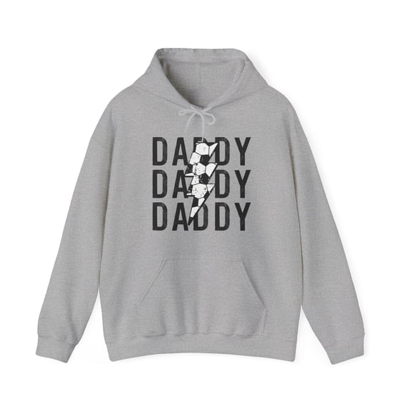 Soccer Daddy Dad Fathers Day Hoodie, Gifts, Hooded Sweatshirt