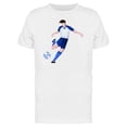 thumbnail image 1 of Soccer Doodle About To Kick Tee Men's -Image by Shutterstock, 1 of 2