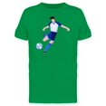 thumbnail image 1 of Soccer Doodle About To Kick Tee Men's -Image by Shutterstock, 1 of 2