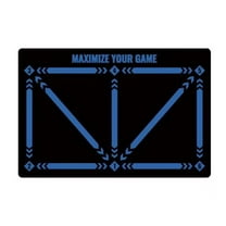 Soccer Dribble Control Training Mat with Non-Slip Base - Football Footwork Auxiliary Props