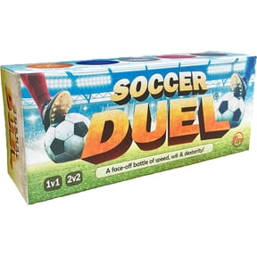 Soccer Duel | Action-Based Soccer Game | Strategy Game | Puzzle Game | Soccer Theme | Ages 5+ | 2 Players | Average Playtime 10 Minutes
