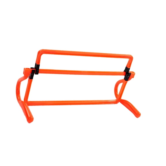 Soccer Exercise Equipment Rugged Orange Training Hurdles for Improved Knee Lift and Power