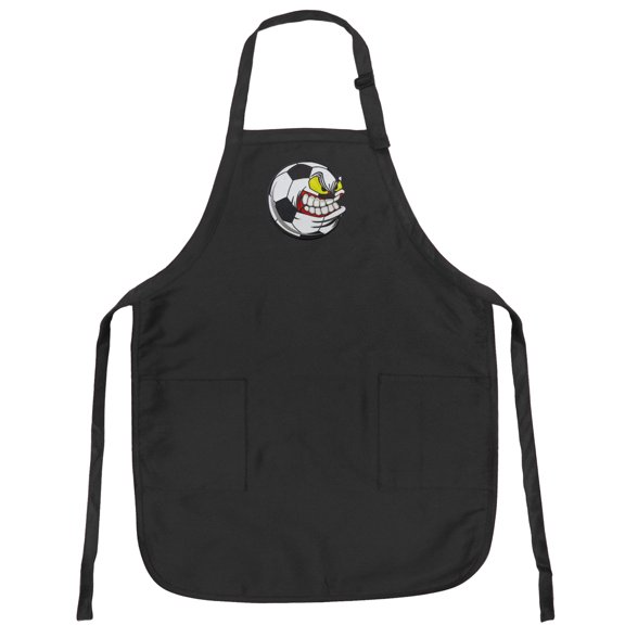 Soccer Fan Apron DELUXE Soccer Nut APRONS Barbecue Grilling or Kitchen