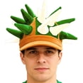 thumbnail image 1 of Soccer Fan National Flag Costume Hat Vibrant Multi-Point Headdress for Match Day and Carnivals, 1 of 8