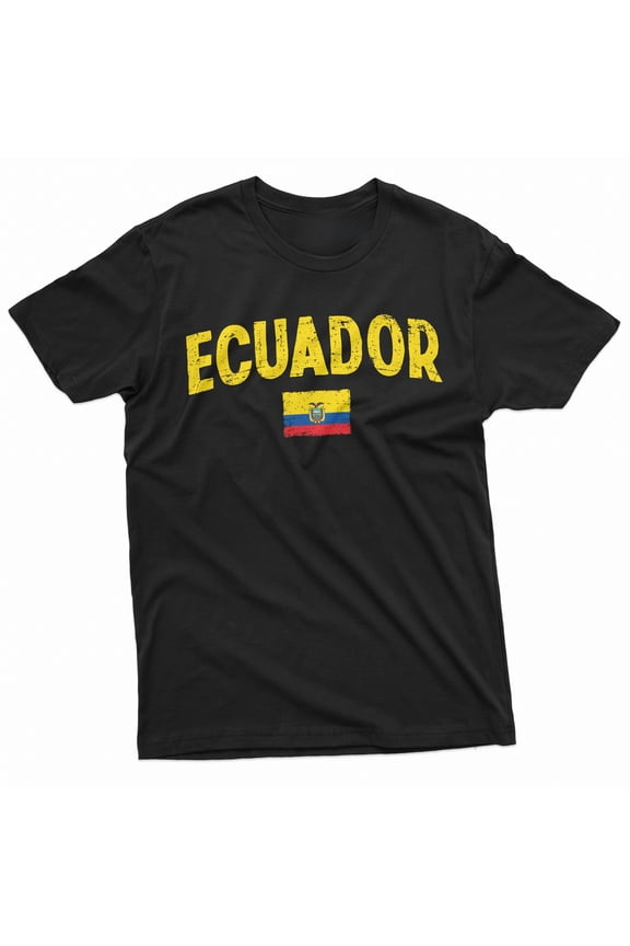 Soccer Fan Patriotic Gift Tee, Grey Ecuador Ecuadori Football Quito T-Shirt for Men Women Sports Events & Daily Outfits