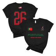 Soccer Fan Shirt 2026 Portugal Tournament Tee Men Women National Flag Supporter Futbol International Top