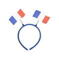 thumbnail image 1 of Soccer Fans Party Decor Mini Flag Headband, Adjustable Elastic Comfortable Headband for Sports Events, Cheerleading, Festive Gatherings, 1 of 2
