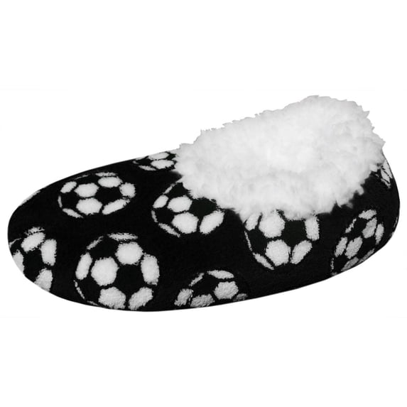 Snoozies Sports Specific Soccer Slippers