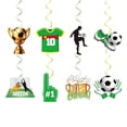 thumbnail image 1 of Soccer Festivity Gear Party Decor Set - Football Themed Banner & Tableware Kit for Global Soccer Tournament, Disposable Paper Decor Essentials, 1 of 8