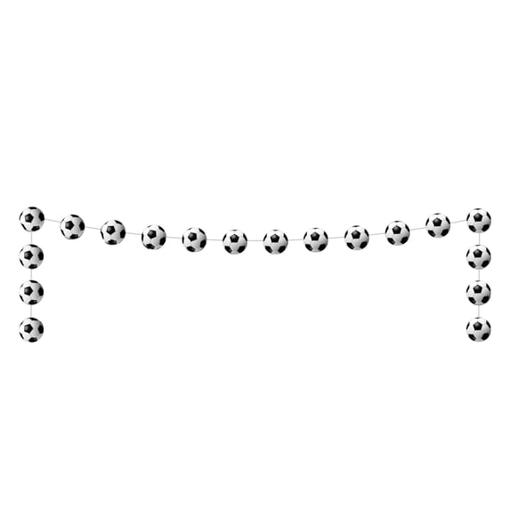Soccer Festivity Gear Party Decor Set - Football Themed Banner & Tableware Kit for Global Soccer Tournament, Disposable Paper Decor Essentials