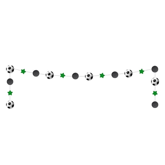 Soccer Festivity Gear Party Decor Set - Football Themed Banner & Tableware Kit for Global Soccer Tournament, Disposable Paper Decor Essentials