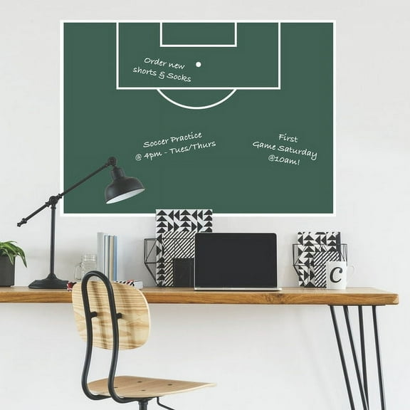 RoomMates Soccer Field Dry Erase XL Giant Peel & Stick Wall Decals
