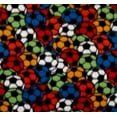 thumbnail image 1 of Soccer Fleece Fabric, 1 of 1