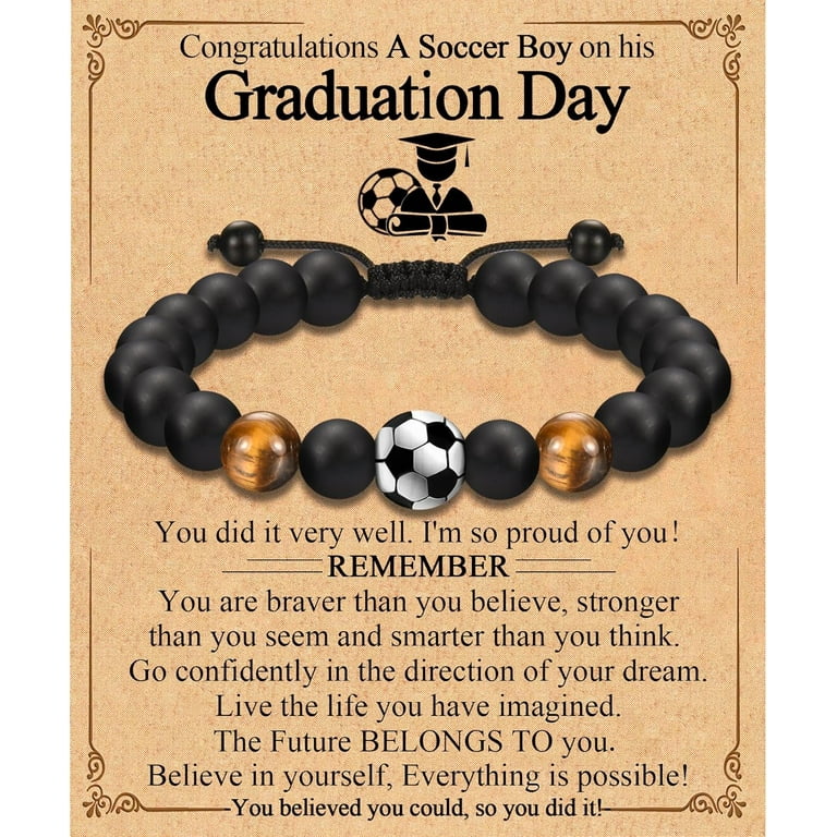 Soccer Football Basketball Baseball Hockey Bracelet Gifts for Boys