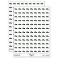 thumbnail image 1 of Soccer Football Cleats Sports Shoes 200+ Round Stickers - White - Matte Finish - 0.50" Size, 1 of 3