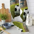 thumbnail image 1 of Soccer Football Field Green Lawn Microfiber Cleaning Cloths Hand Towels Dishcloth Utensils For Kitchen House Things Wipe Towel, 1 of 6