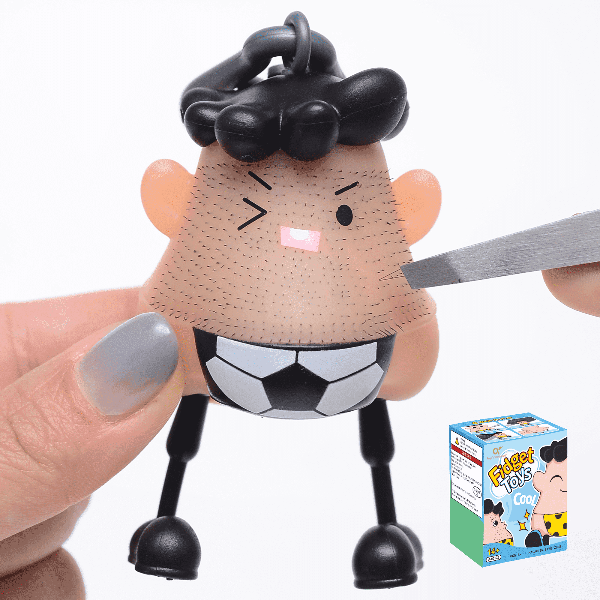 Soccer Fun Hair Pulling Fidget Toys, Anti Worry Toys and Venting ...