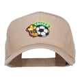 thumbnail image 1 of Soccer Fun Patched Cotton Cap - Khaki OSFM, 1 of 5