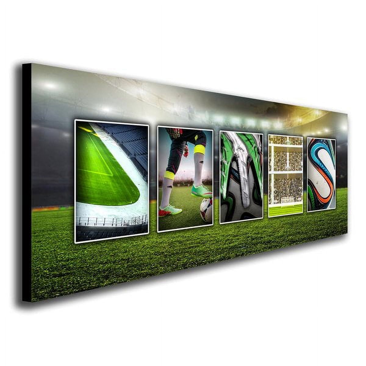 Soccer Futbol Name Art - Personalized