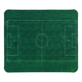 Soccer Gaming Mousepad Soccer Ground Field Green Mouse Pad Mouse Mat for Computer Desk Laptop Office Non-Slip Rubber