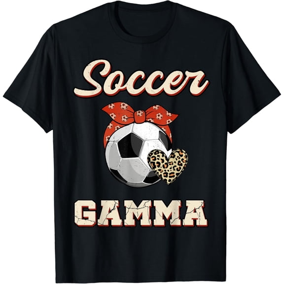 Soccer Gamma Bandana Heart Fans Mother'S Gift T-Shirt Unisex S-5XL Hot Trending Shirt, Vintage Birthday Gift