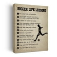 thumbnail image 1 of Soccer Gifts Inspirational Wall Decor Canvas Wall Art Artwork Sports  Art Paintings Soccer Posters for Soccer Player Athletes Living Room Sports Club Playroom Bedroom Boys Room Gym Decor, 1 of 1