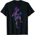 thumbnail image 1 of Soccer Girl Youth Women Players T-Shirt, 1 of 3
