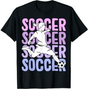 Soccer Girls Women Youth T-Shirt