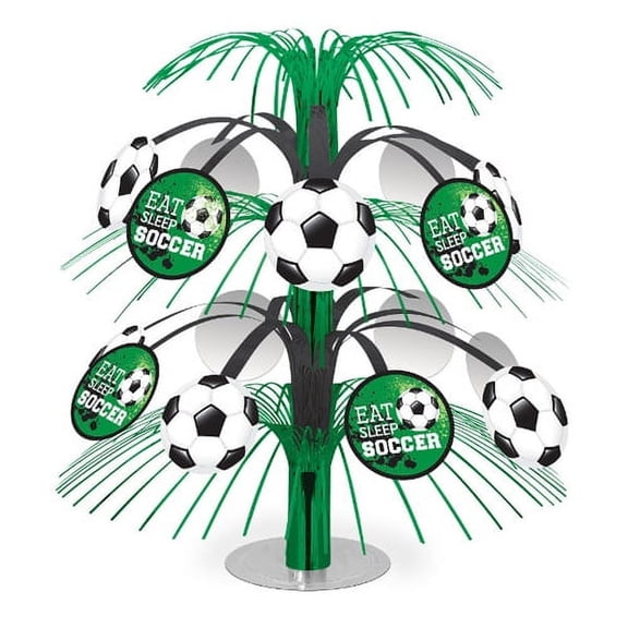 Soccer 'Goal Getter' Cascade Centerpiece (1ct)