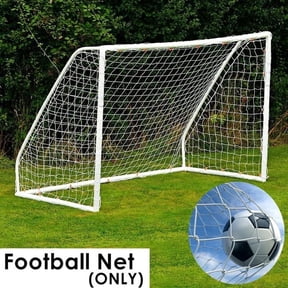 Soccer Goal Net, Sports Soccer Replacement Goal Nets, Football Net for Backyard Games & Training, Youth & Adult Soccer Practice, 6x4FT