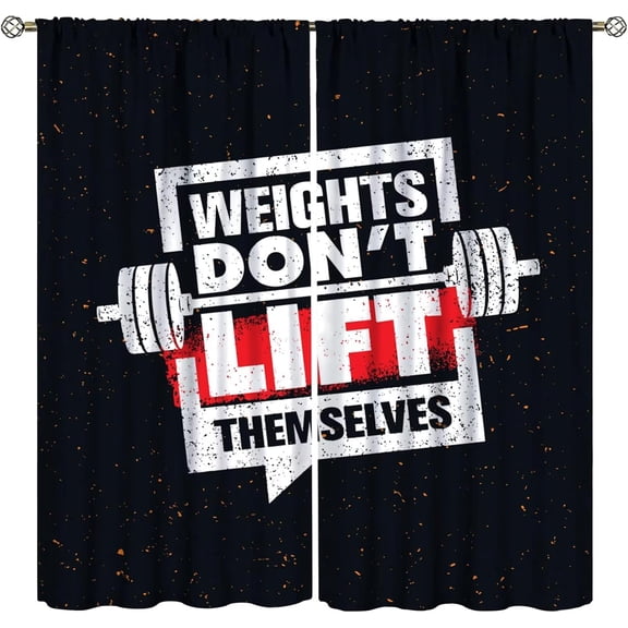 Soccer Goal Post Curtains for Boy Home Decor, Football Sports Stadium Blackout Rod Pocket Thermal Insulated Drapes Darkening Window Curtain for Bedroom Living Room 52x63 Inch