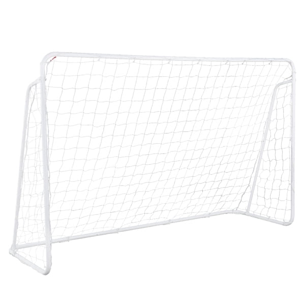 Soccer Goal Training Set with Net Buckles Ground Nail Football Sports 8' x 5'
