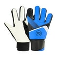 thumbnail image 1 of Soccer Goalie Goalkeeper Gloves for Kids Boys Children Football Gloves with Strong Grips Palms, 1 of 6